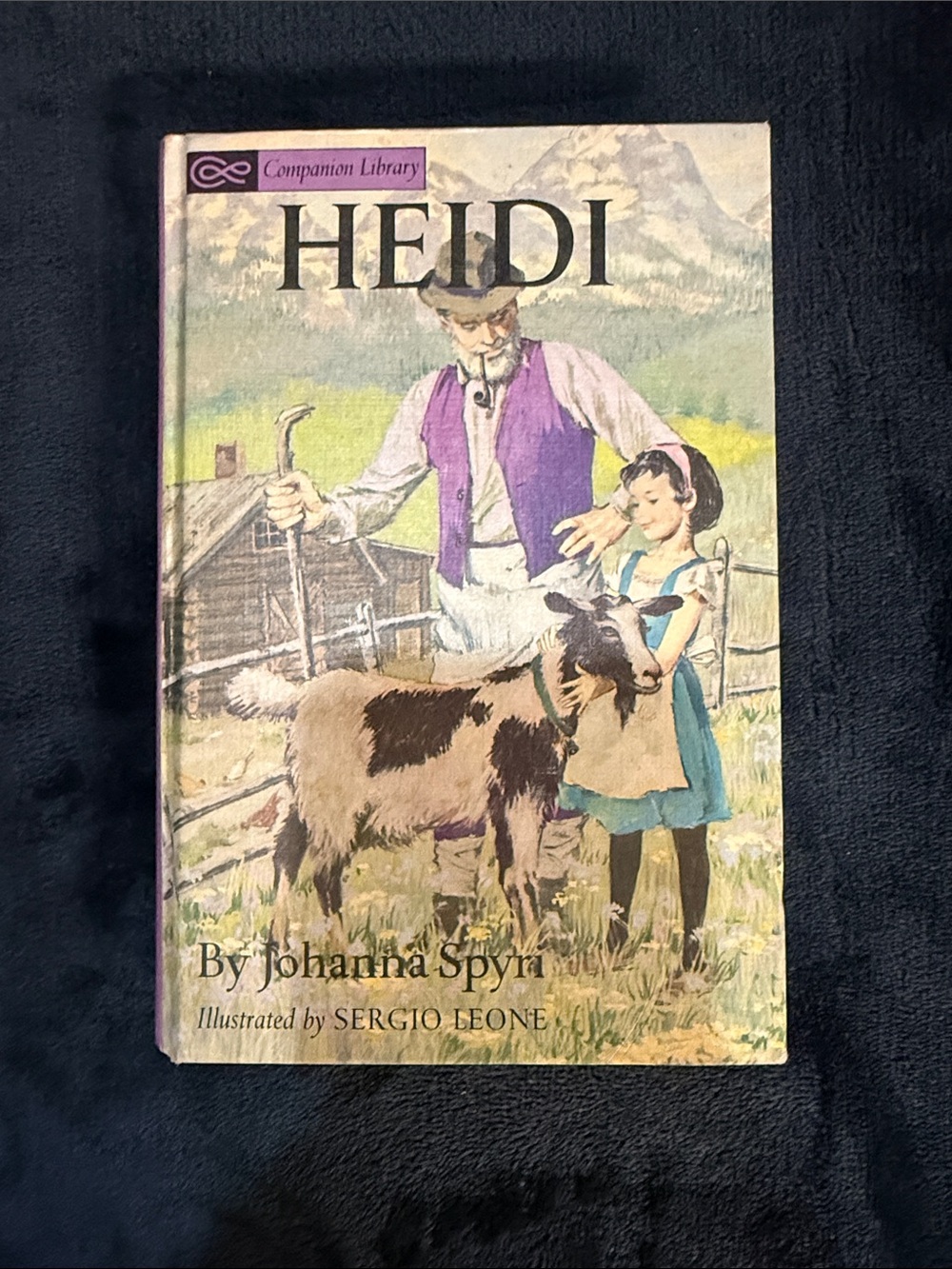 Heidi by Johanna Spyri Illustrated Hardcover - Pastel Cover Art